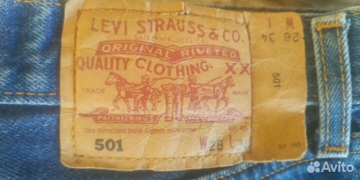 Женские джинсы Levi's 501