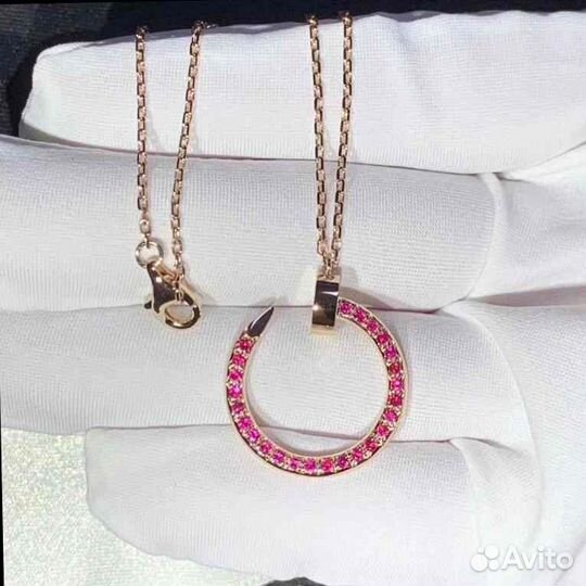 Cartier колье Juste un Clou 0,38ct