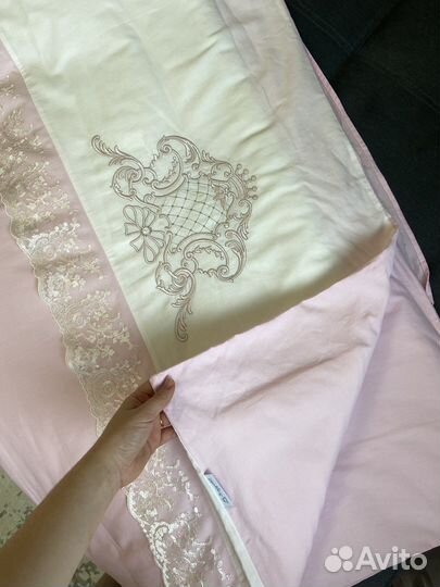 Комплект детского постельного белья с бортиками