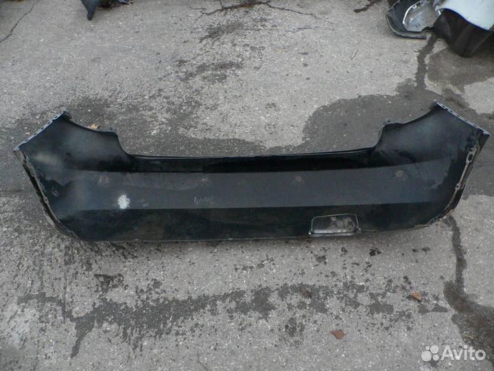 Бампер задний skoda Fabia 2007-2015