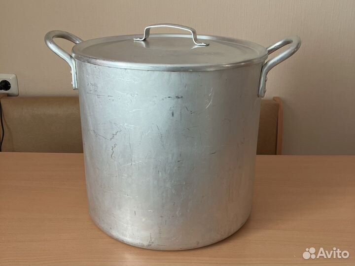 Кастрюля алюминиевая 30 литров СССР