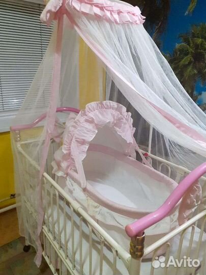 Кровать с люлькой