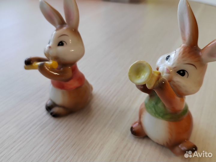 Авторские фигурки гжель