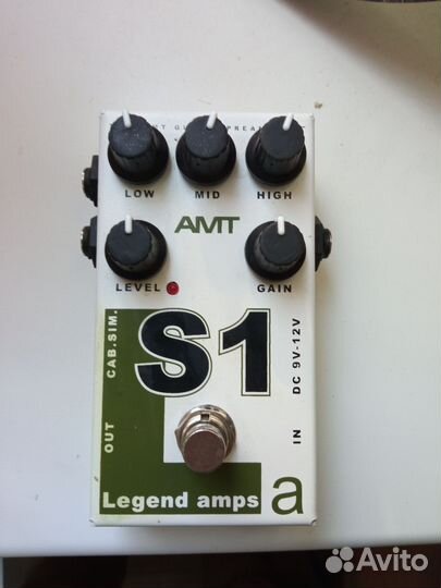 Преамп AMT S1 гитарная педаль
