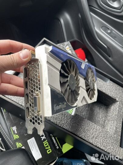 Видеокарта gtx 1070 gamerock