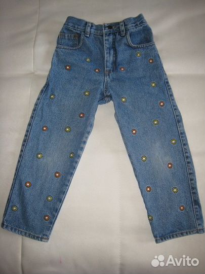 Джинсы, капри, брюки 110 пакетом