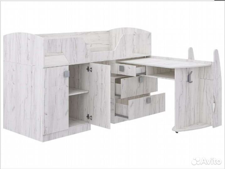 Кровать-чердак детская Лимбо