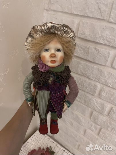 Коллекционная кукла Мухомор