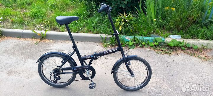 Велосипед складной бу stern 20 6 ти скоростной