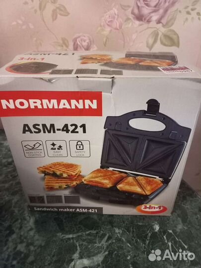 Электрическая сэндвичница-вафельница