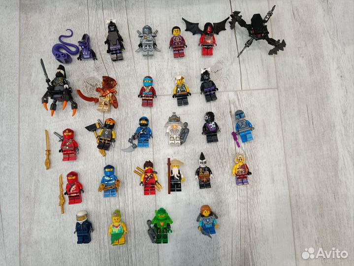 Lego ninjago минифигурки
