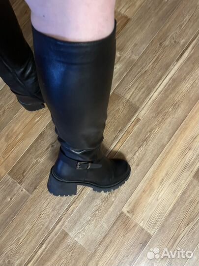 Сапоги женские зимние натуральная кожа