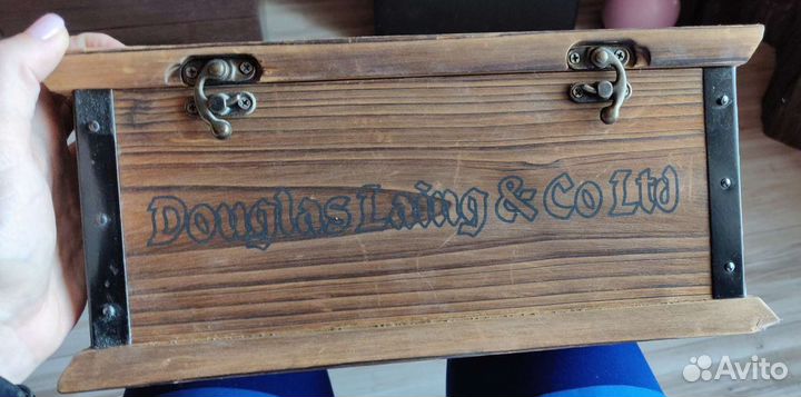 Деревянный ящик от элитных виски Port Ellen 31 YO