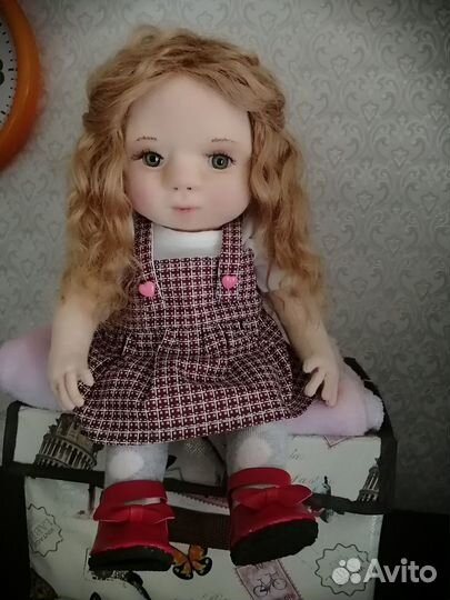 Текстильная кукла ручной работы