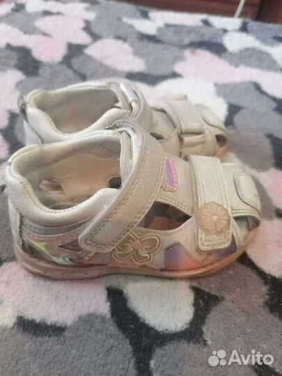 Босоножки для девочки 22 размер