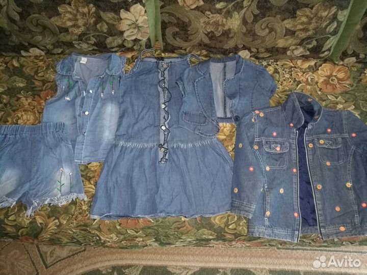 Вещи на девочку пакетом 116-122