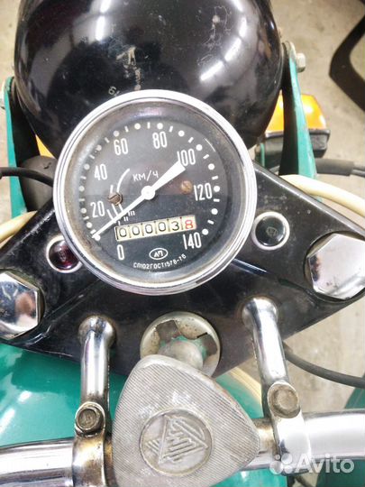 Ретро мотоцикл