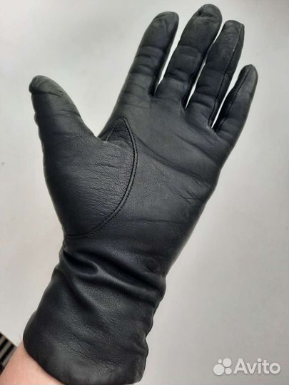 Перчатки женские кожаные 7.5
