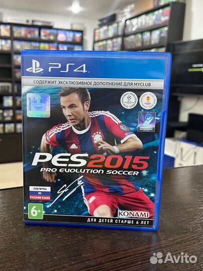 Pro Evolution Soccer 2015 (PS4) Б/У