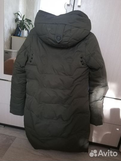 Пуховик женский длинный 42 44 размер