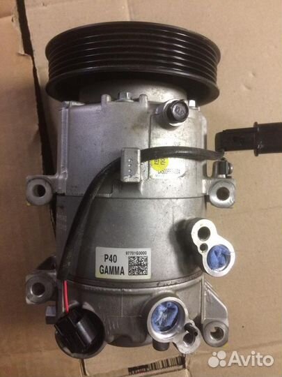 Компрессор кондиционера hyundai elantra G3