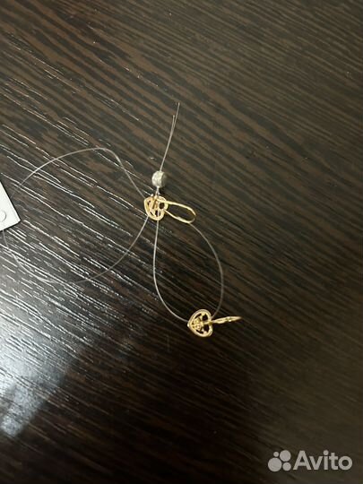 Золотые серьги