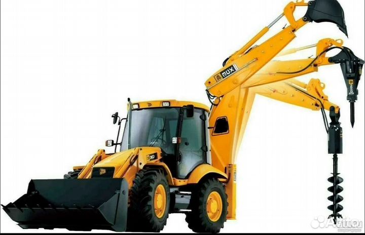 Экскаватор погрузчик jcb