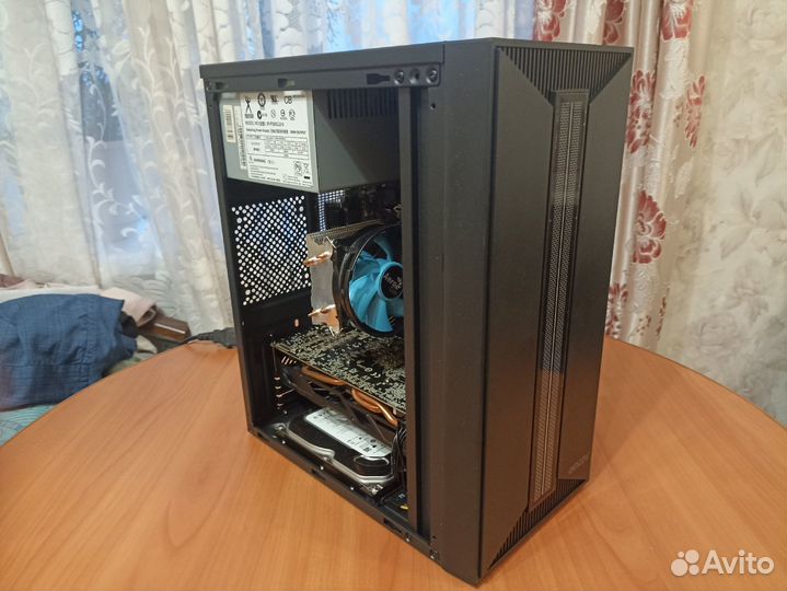 Игровой пк i3 10100f rx580
