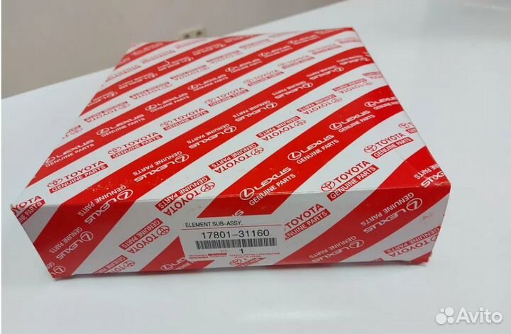Фильтр воздушный Toyota 1780131160