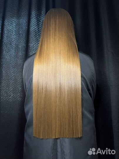 Кератиновое выпрямление, ботокс, шлифовка волос