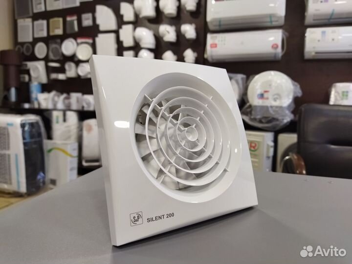 Вентилятор вытяжной Soler Palau silent-200 CZ