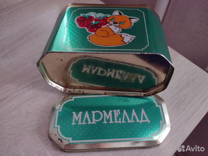 Жестяная банка Мармелад