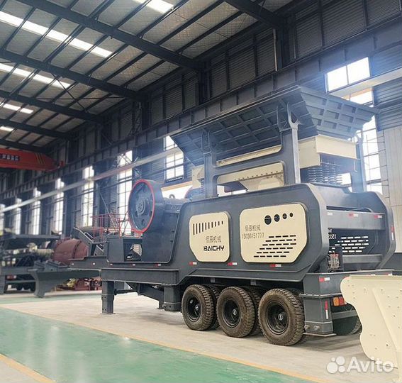 Мобильная щековая дробилка baichy ZSW1142