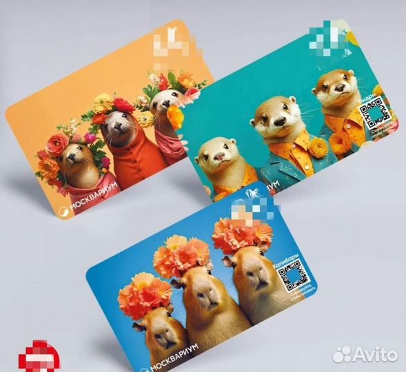 Коллекционные карты тройка москвариум