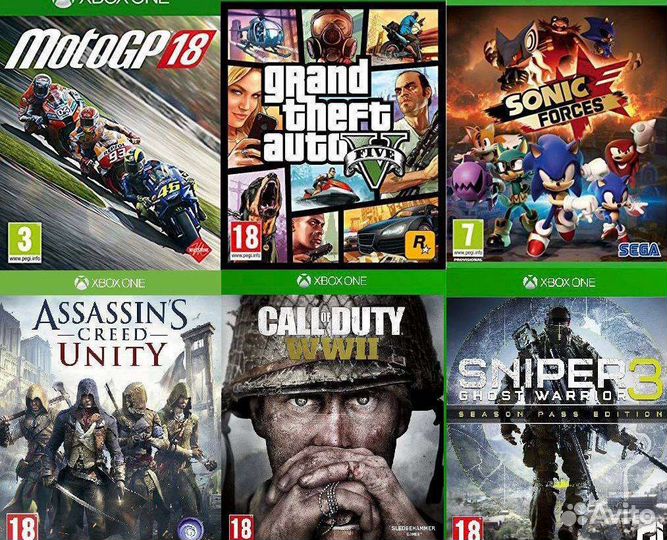 Игры (цифровые ключи) на Xbox