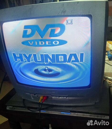 Dvd плеер+Телевизор