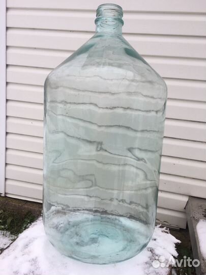 Бутылка стеклянная 20 литров