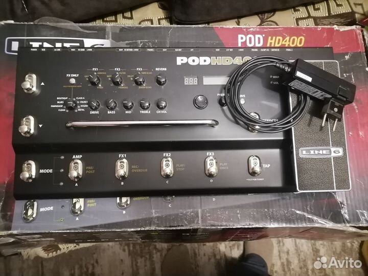 Гитарный процессор Line 6 Pod HD 400