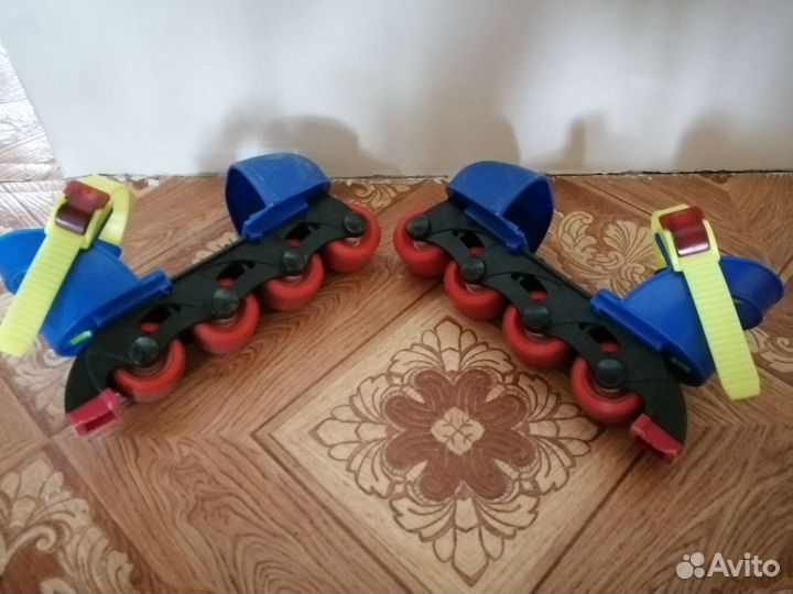 Роликовые коньки детские раздвижные