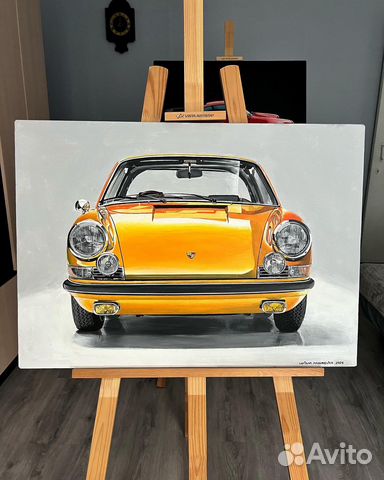 Картина Porsche Targa