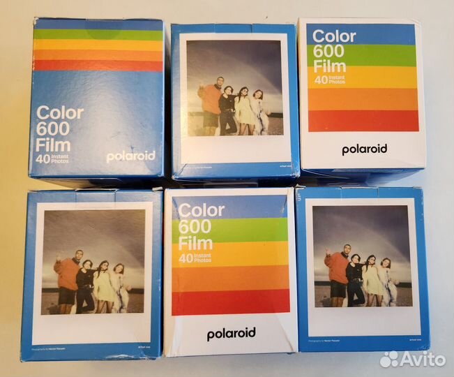 Картридж Polaroid Color 600 Film. Оригинальный