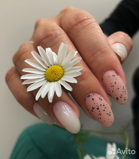 Наращивание ногтей, покрытие