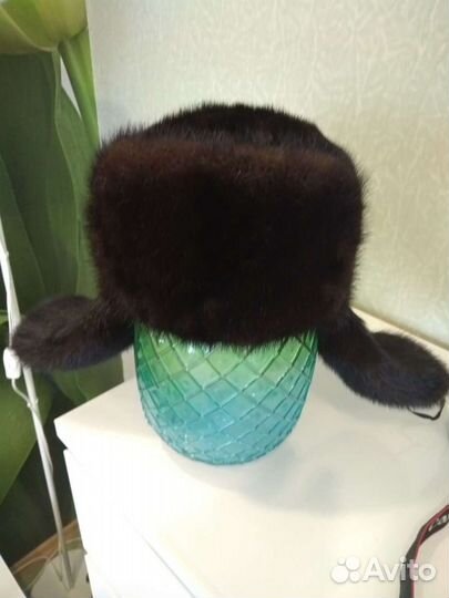 Мужская норковая шапка