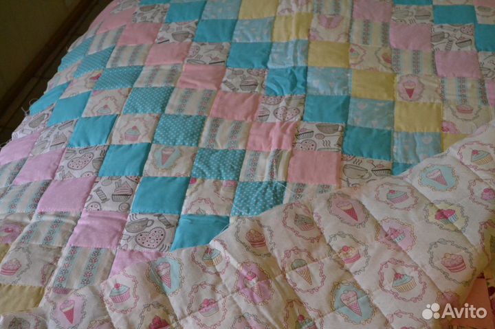 Детское лоскутное одеяло