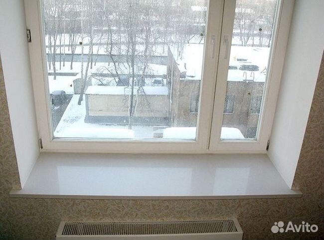 Подоконник белый