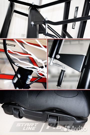 Мобильная баскетбольная стойка Start Line Play Pro