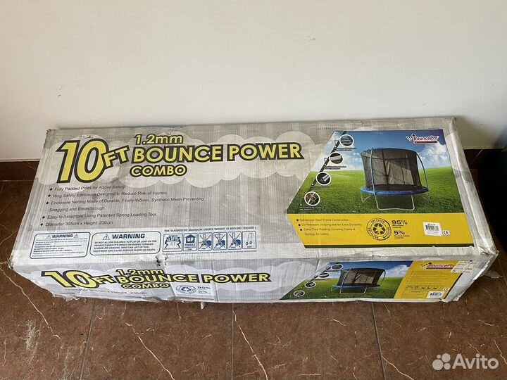 Батут Bounce Pro Power Combo 10 ft