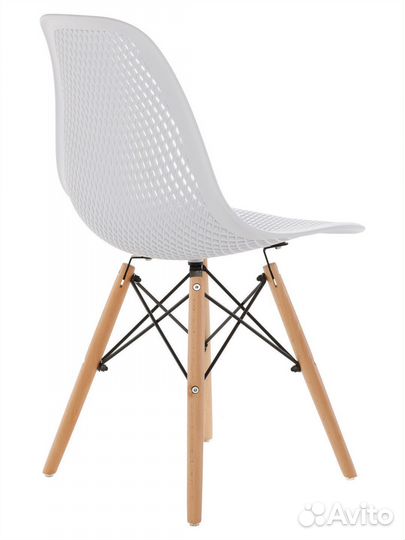 Стул ажурный в стиле eames DSW, белый, 4 шт NEW