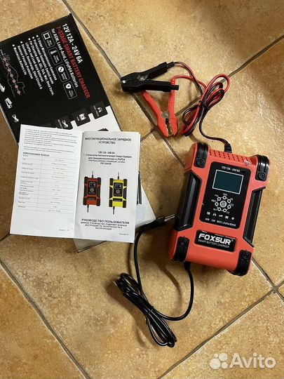 Зарядное устройство для аккумуляторов foxsur-12A
