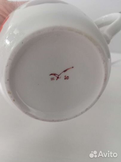 Молочник сливочник фарфор